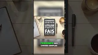 Miniature : L'Effort Silencieux : Votre Clé du Succès et de la Fierté #shorts