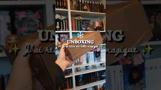 Miniature : L’unboxing de ce livre est... magique ✨️ #booktube #fantasy #livre