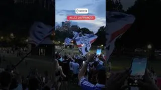 Miniature : Allez les bleus 🇫🇷 on est prêts pour ce soir !!! #boston #worldcup2026 #equipedefrance