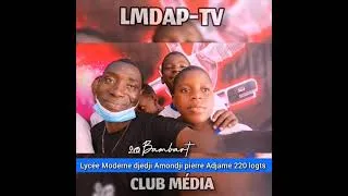 Miniature : Web tv lycée moderne djedji amondji pierre adjame 220 logts club média