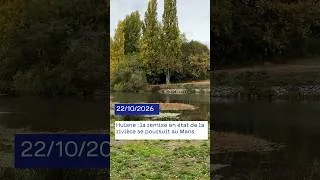 Miniature : Huisne : la remise en état de la rivière se poursuit au Mans