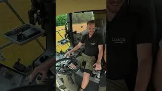 Miniature : Chantier de FOU ! 🤩🐆 #farming #claas
