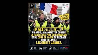 Miniature : 🇨🇵 MANIFS DU 17 OCTOBRE - RÉVOLTE Nationale (La Colère 😤du Peuple)
