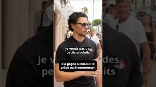 Miniature : Il à gagné 6.000.000€ grâce au Ecommerce !🤑 #riche #motivation #entrepreunariat #loicbourget