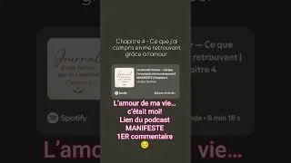 Miniature : Je donnais aux autres l’amour que j’attendais pour moi - Chapitre 4 - MANIFESTE