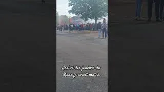 Miniature : Arrivé du bus des joueurs du Mans FC