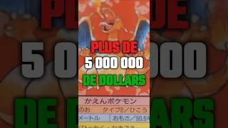Miniature : Quel est le PRIX de la CARTE POKEMON la PLUS CHERE ?