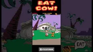 Miniature : Eat Cow arcade game ad