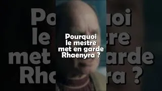 Miniature : Pourquoi le mestre met en garde Rhaenyra ?
