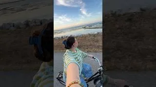 Miniature : Trop sous côté les balades en vélo 🩵 #plage #été #summer #date #mer #couple #love #sea