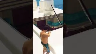 Miniature : Que se PASSE-T-IL si tu laisses TRACEY sur le YACHT de GTA 5 ? #shorts