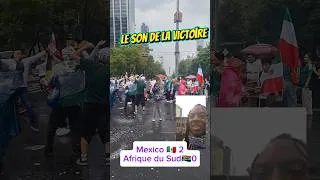 Miniature : Mexique - Afrique du sud: Le son de la victoire #shorts