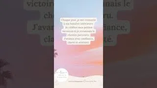 Miniature : Intention sacrée 🤍 honorer le chemin parcouru. Confiance & sérénité.