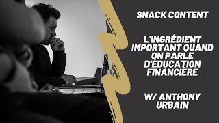 Miniature : Qu'est ce que le Business Plan Personnel? (SnackContent from #BAVARDAGE w/ Anthony Urbain)