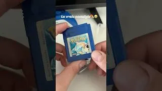 Miniature : La vraie nostalgie ! #gaming #jeuxvidéo #pokemon #gba #gameboy #retrogaming #pokémon #pokemonblue
