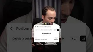 Miniature : Cette simple règle te fait gagner 30% d'argent en plus sur ta vidéo (n'oublie pas)