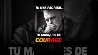 Miniature : Tu n’as pas peur tu manques de courage