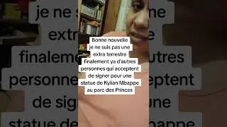 Miniature : Le Prank sur Kylian M'bappé: qui veut signer une pétition pour une statue au parc des princes!