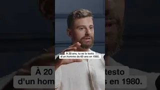 Miniature : Un homme de 20 ans dans les années 2000 avait moins de testostérone qu'un homme de 60 ans en 1980