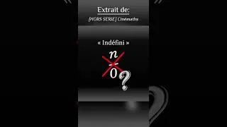 Miniature : Pourquoi on ne peut pas diviser par 0 ? (extrait) #maths #science #arithmetic #calculus