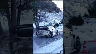 Miniature : Sébastien Loeb test Monte-Carlo / rupteur / Chicane / full attack
