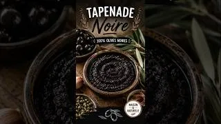 Miniature : Tapenade olives noires. recette. apéritif #recette