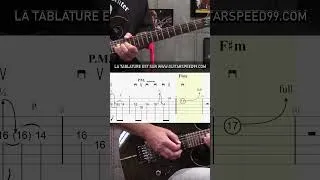 Miniature : Guitar cover - Cendrillon solo (Telephone) 🎸 🔥 #shorts