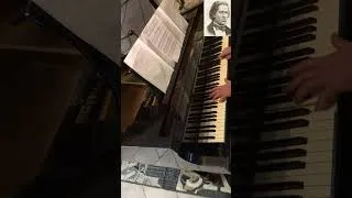 Miniature : Frédéric CHOPIN - Nouvelle valse en la mineur découverte en 2024 #piano