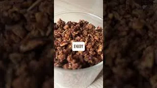 Miniature : Recette Granola Choco facile 🍫