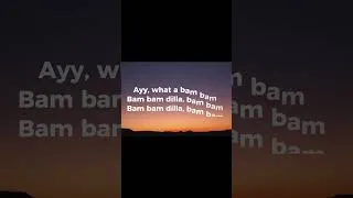 Miniature : Jamaican (Bam Bam)(Lyrics Video)