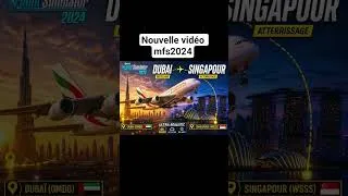 Miniature : J’ai tenté un vol DUBAI → SINGAPOUR… ça a failli MAL tourner 😳✈️