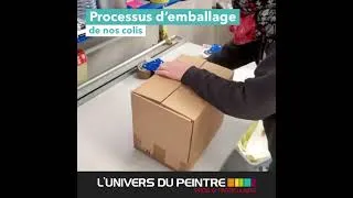 Miniature : L'Univers du Peintre - Comment nous préparons vos colis pour l'expédition ?