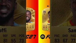 Miniature : Les Cartes Potentiels des joueurs du RC Lens pour FC 27 ! #fifacards  #fifaratings #fc27