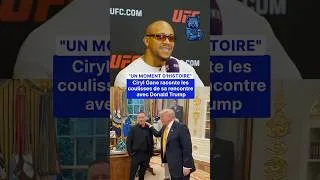 Miniature : Cyril Gane raconte sa rencontre avec Donald Trump 🇺🇸🥊 | Un moment d’histoire