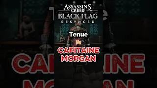 Miniature : La tenue du capitaine Morgan sur #blackflagresynced ! #gamingfr #jeuxvidéo #actu #ps5pro