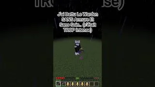 Miniature : J'ai Battu Le Warden Sans Armure Et Sans Soin.. #minecraft #gaming