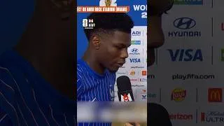 Miniature : 🎙️ Aurélien Tchouaméni : "On avait envie de gagner pour le coach" #coupedumonde2026