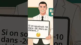 Miniature : Si on soustrait -10 dans -20. Alors qu'est ce qu'on obtient ??