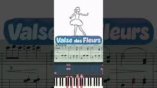 Miniature : Valse des Fleurs / Casse Noisette / piano solo