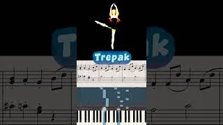 Miniature : Trepak / Casse Noisette Tchaïkovski / Piano facile/ partition