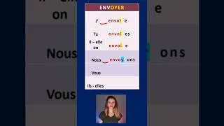 Miniature : 🇫🇷 Comment conjuguer le verbe ENVOYER (= to send) ✅💯#learnfrench #speakfrench