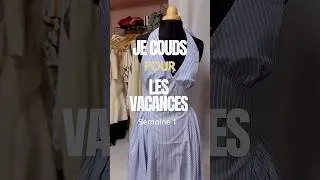 Miniature : Je COUDS pour les VACANCES — Épisode 1 #couture #sewing #vacation