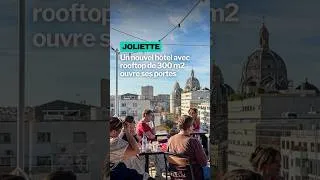 Miniature : Un nouvel hôtel avec rooftop de 300 m2 ouvre ses portes à la Joliette