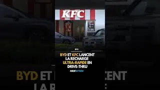 Miniature : BYD et KFC lancent la recharge ultra-rapide en drive-thru