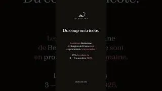 Miniature : Madolaine Promo Novembre 2025 Bergère de France Barisienne Reel Modèle M6465 #knitting #crochet