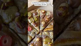 Miniature : Cookie-pizza de Cedric Grolet