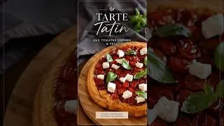 Miniature : 🍅 Tarte Tatin aux tomates cerises & feta | Recette facile et gourmande