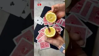 Miniature : Tour de Magie IMPOSSIBLE avec un Citron ! 🍋 #shorts