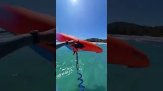 Miniature : Wingfoil Paradise in Corsica!  🌊🏝️☀️ #pinarello #wingfoil #osmo360 #fone #foil #corse