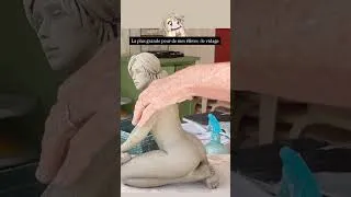 Miniature : Vider une sculpture c’est toujours un moment un peu